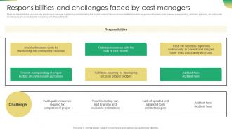 Increasing Profit Maximization Responsibilities And Challenges Faced By Cost Managers