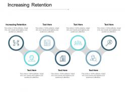 Increasing retention ppt powerpoint presentation icon aids cpb