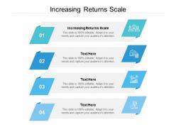 Increasing returns scale ppt powerpoint presentation ideas files cpb