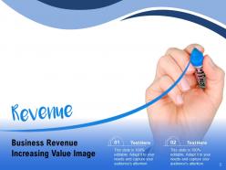 Increasing Value Business Revenue Arrow Strategies Customers Financial