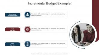 Incremental Budget Example In Powerpoint And Google Slides Cpb