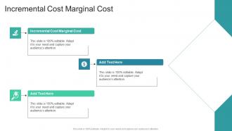 Incremental Cost Marginal Cost In Powerpoint And Google Slides Cpb