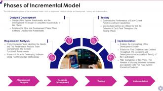 Incremental Model Software Development Life Cycle It