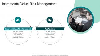 Incremental Value Risk Management In Powerpoint And Google Slides Cpb