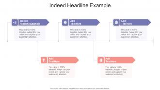 Indeed Headline Example In Powerpoint And Google Slides Cpb