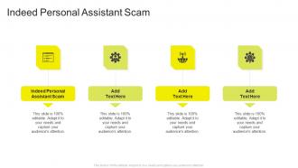 Indeed Personal Assistant Scam In Powerpoint And Google Slides Cpb