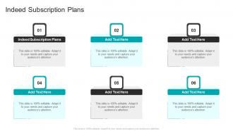 Indeed Subscription Plans In Powerpoint And Google Slides Cpb
