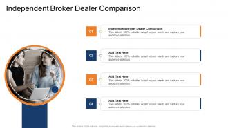 Independent Broker Dealer Comparison In Powerpoint And Google Slides Cpb