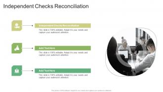 Independent Checks Reconciliation In Powerpoint And Google Slides Cpb