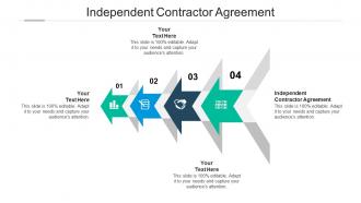Independent contractor agreement ppt powerpoint presentation ideas graphics design cpb