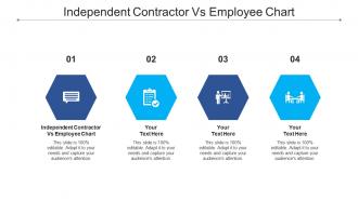 Independent contractor vs employee chart ppt powerpoint presentation file templates cpb