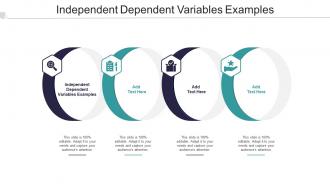 Independent Dependent Variables Examples In Powerpoint And Google Slides Cpb
