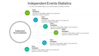 Independent events statistics ppt powerpoint presentation model background cpb
