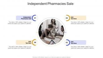 Independent Pharmacies Sale In Powerpoint And Google Slides Cpb