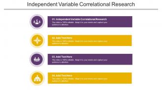 Independent Variable Correlational Research In Powerpoint And Google Slides Cpb
