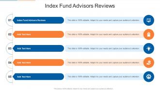 Index Fund Advisors Reviews In Powerpoint And Google Slides Cpb