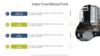 Index Fund Mutual Fund In Powerpoint And Google Slides Cpb