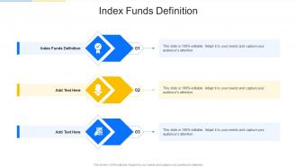 Index Funds Definition In Powerpoint And Google Slides Cpb