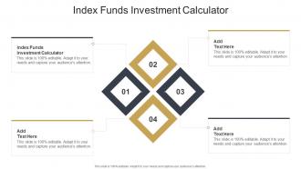 Index Funds Investment Calculator In Powerpoint And Google Slides Cpb