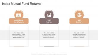 Index mutual fund returns in powerpoint and google slides cpb