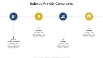 Indexed Annuity Complaints In Powerpoint And Google Slides Cpb