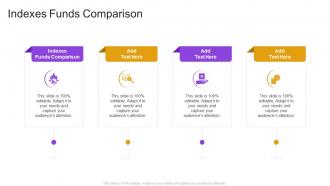 Indexes Funds Comparison In Powerpoint And Google Slides Cpb