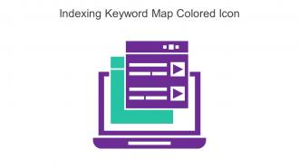Indexing Keyword Map Colored Icon In Powerpoint Pptx Png And Editable Eps Format