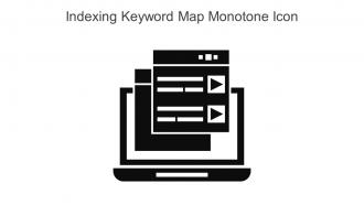 Indexing Keyword Map Monotone Icon In Powerpoint Pptx Png And Editable Eps Format