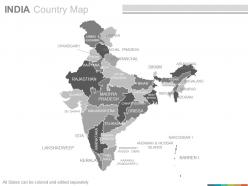 India country powerpoint maps