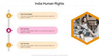India Human Rights In Powerpoint And Google Slides Cpb