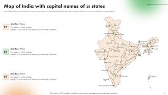 India Maps Powerpoint Ppt Template Bundles Content Ready Editable
