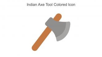 Indian Axe Tool Colored Icon In Powerpoint Pptx Png And Editable Eps Format