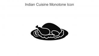 Indian Cuisine Monotone Icon In Powerpoint Pptx Png And Editable Eps Format