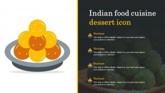 Indian Food Cuisine Dessert Icon