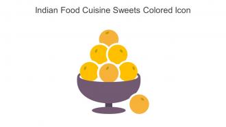 Indian Food Cuisine Sweets Colored Icon In Powerpoint Pptx Png And Editable Eps Format