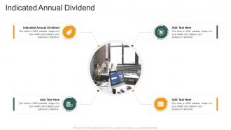 Indicated Annual Dividend In Powerpoint And Google Slides Cpb
