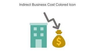 Indirect Business Cost Colored Icon In Powerpoint Pptx Png And Editable Eps Format