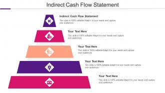 Indirect Cash Flow Statement Ppt Powerpoint Presentation Inspiration Template Cpb