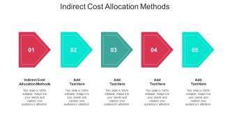 Indirect Cost Allocation Methods Ppt Powerpoint Presentation Gallery Graphic Tips Cpb