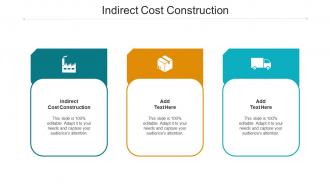 Indirect Cost Construction Ppt Powerpoint Presentation Infographic Template Cpb