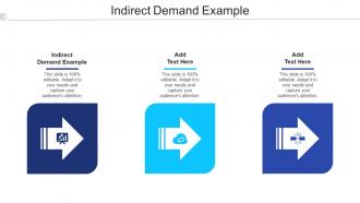 Indirect Demand Example Ppt Powerpoint Presentation Model Elements Cpb