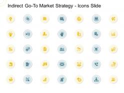 Indirect go to market strategy icons slide ppt pictures portrait