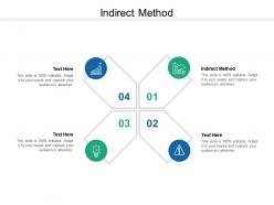 Indirect method ppt powerpoint presentation inspiration ideas cpb
