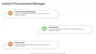 Indirect Procurement Manager In Powerpoint And Google Slides Cpb