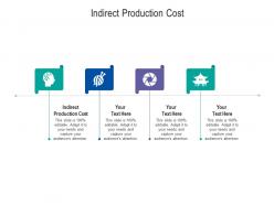 Indirect production cost ppt powerpoint presentation icon layouts cpb
