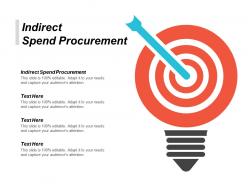 Indirect spend procurement ppt powerpoint presentation gallery designs download cpb