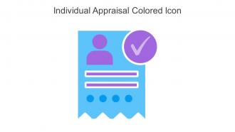 Individual Appraisal Colored Icon In Powerpoint Pptx Png And Editable Eps Format