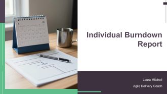 Individual Burndown Report PPT Graphics VA