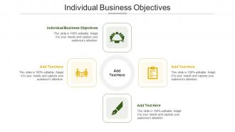 Individual Business Objectives In Powerpoint And Google Slides Cpb