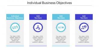 Individual Business Objectives Ppt PowerPoint Presentation Outline Guide Cpb